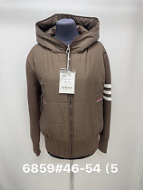 Куртка Jacket 6859 brown - делук