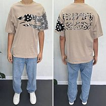Футболка I8Denim 90567 beige - делук