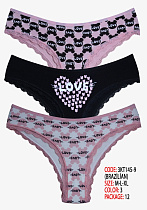 Трусы Disneyopt 3KT145-9 mix (XL) Трусы Disneyopt 3KT145-9 mix (XL) - делук