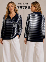 Свитер Kaffir Lily 7676 navy - делук