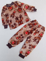 Пижама Meloria ML2838 brown - делук