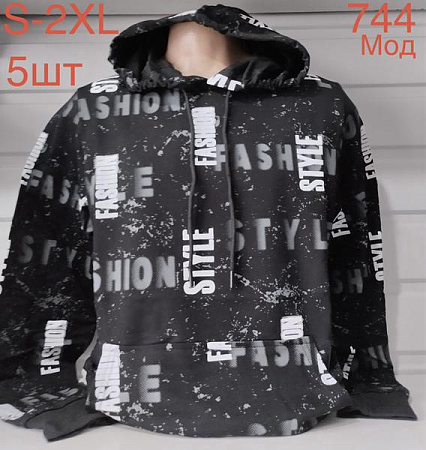 Худи Надийка ND627-744 black - делук