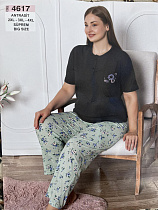 Пижама Disneyopt DS573-4617 black - делук