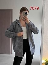 Кофта Спорт Fsn 7079 grey - делук