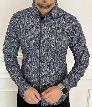 Рубашка Nik 56433 navy - делук