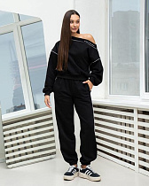 Костюм Спорт Azna ДП179 black - делук