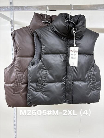 Жилетка Jacket M2605 black - делук