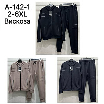 Костюм Спорт Tran A142-1 black - делук