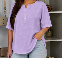 Футболка Elena&Vika 26044 lilac - делук