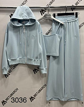 Костюм Спорт Met&March 3036 l.blue - делук