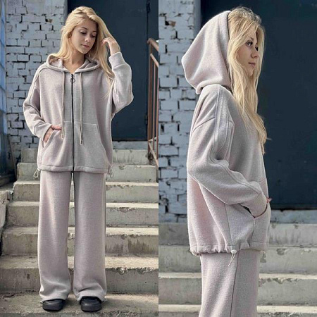 Костюм Спорт Karolina KR297 beige - делук