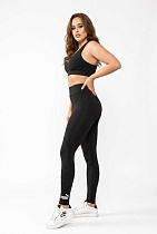 Лосины Sport Style 5000-1  black - делук