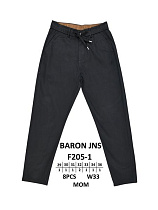Штаны Baron Jeans F205-1 black - делук
