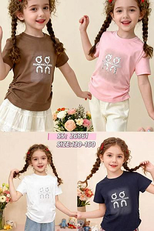 Футболка Chicwear 26861 brown - делук