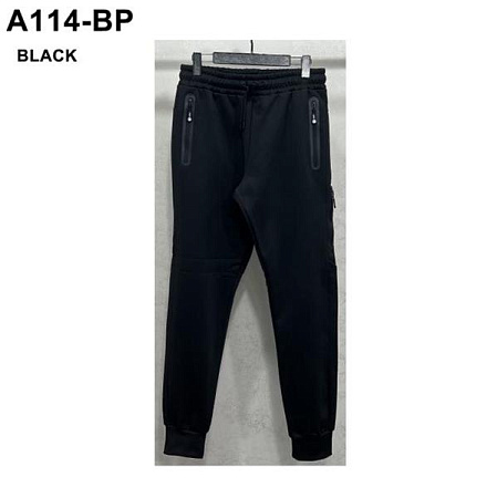 Штаны Спорт Ale-Ate A114BP black - делук