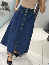 Юбка-Шорты Comod 0186 blue - делук