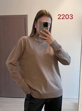 Свитер Fsn 2203 brown - делук