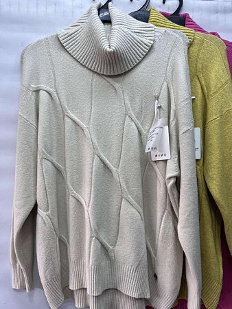 Свитер Emsweekis E893 beige - делук