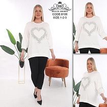 Костюм Julia 8106 white - делук