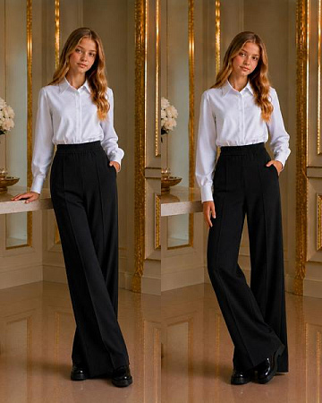 Штаны Karolina KR841 black - делук
