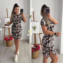 Платье Sofi Cor 201-2 brown - делук