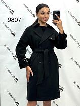 Пальто Met&March 9807 black - делук