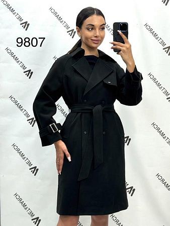 Пальто Met&March 9807 black - делук