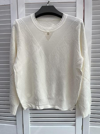 Свитер Karon 1111 white - делук