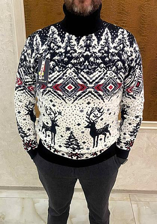 Свитер Nik 56912 black - делук