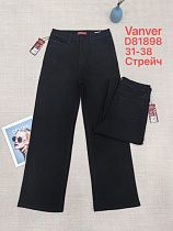 Джинсы Vanver D81898 black - делук