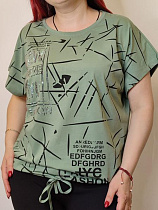 Футболка Kosta 1703 green - делук