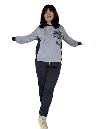 Костюм Спорт Liart 883 grey - делук