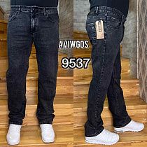 Джинсы God Baron 9537 black - делук