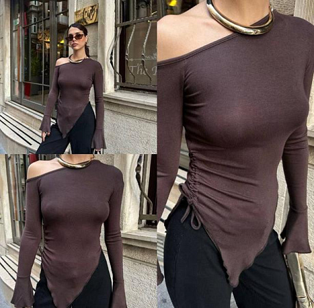 Свитер Arina 4261 brown - делук