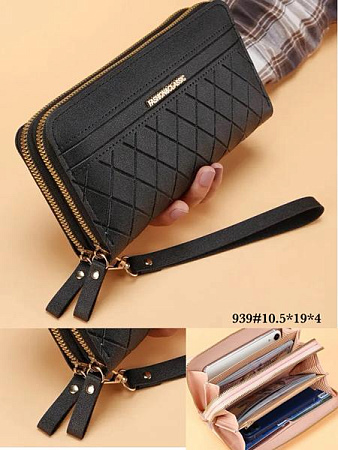 Кошелек Fashion Bag 939 black - делук