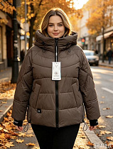 Куртка Jacket 8921 brown - делук