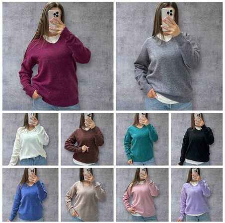 Свитер Modnulya 25515 beige - делук