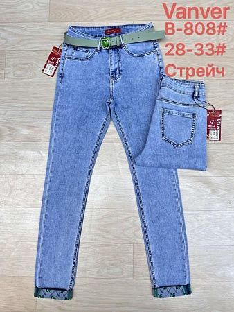 Джинсы Vanver B808 blue - делук