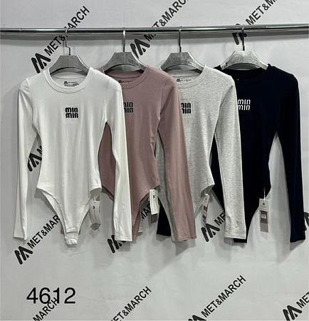 Боди Met&March 4612 white - делук