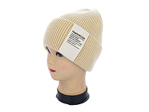 Шапка Angelica Кашемір 002-6 l.beige - делук