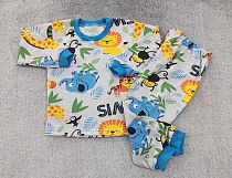 Пижама Boys&Girls BG494 grey Пижама Boys&Girls BG494 grey - делук