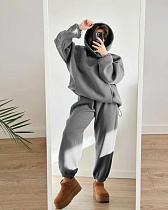 Костюм Спорт Modnulya 503 grey - делук