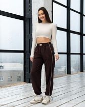 Штаны Спорт Azna Б16 brown - делук