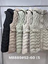 Жилетка Jacket M8889 black - делук