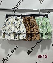 Юбка Met&March 8913-3 brown - делук