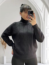 Свитер Levisha 24041 black - делук