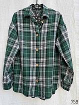 Рубашка Loren 759 green - делук