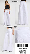 Джинсы Jeans Style 3483-5S6-2 white - делук