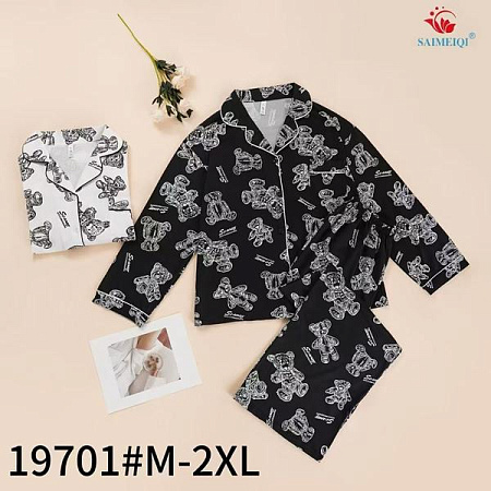 Пижама Estima 19701 white - делук