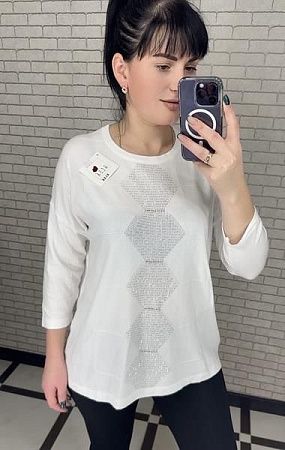 Свитер Shipi 25206 white - делук